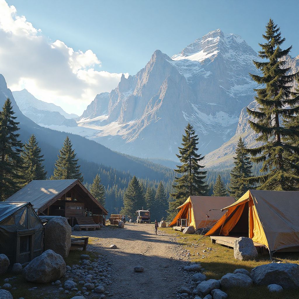 Company founding story adventure base camp