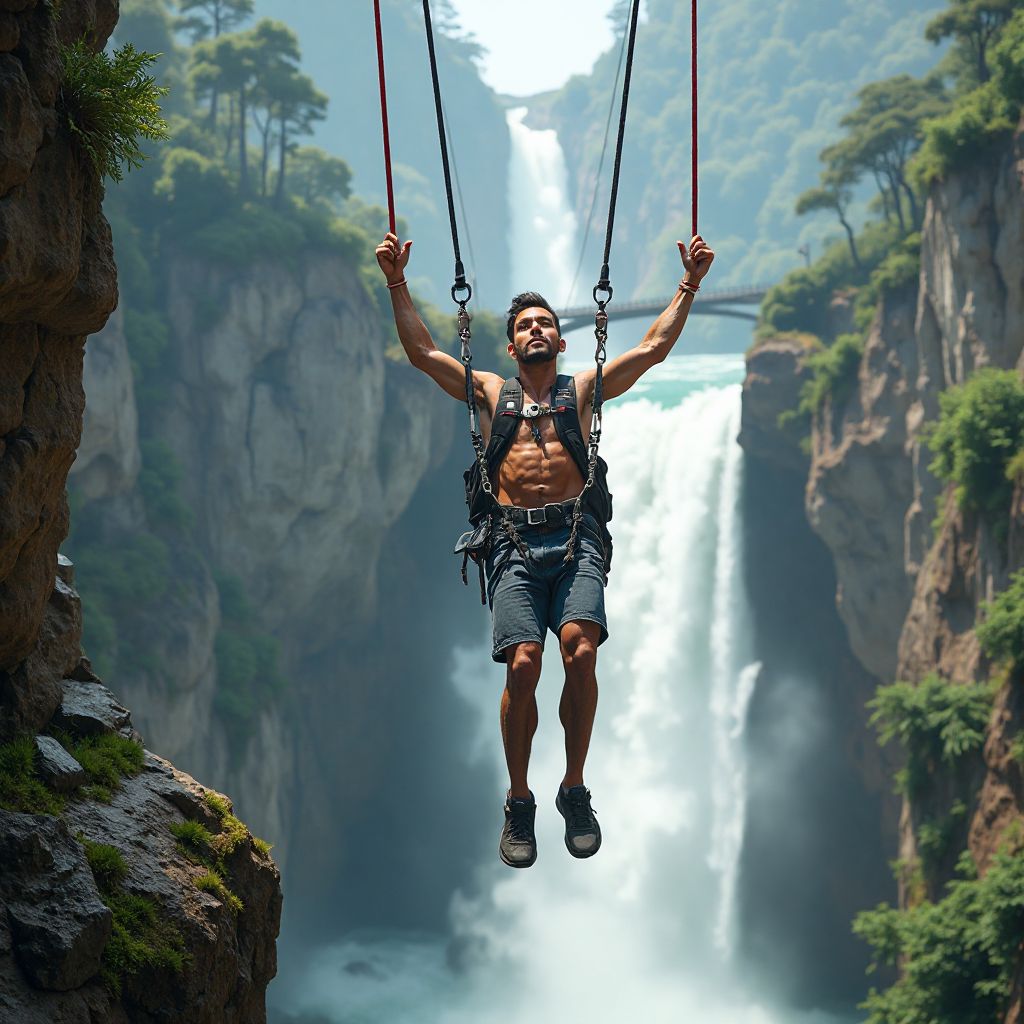 Bungee jumping adventure option