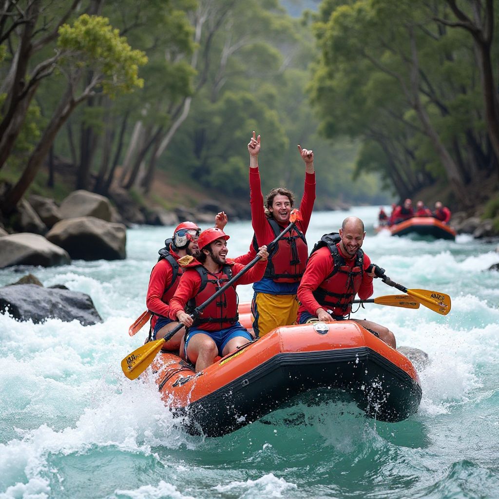 White water rafting adventure